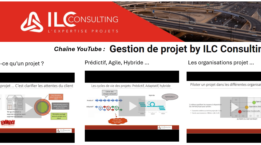 Vidéos connaissances gestion de projet